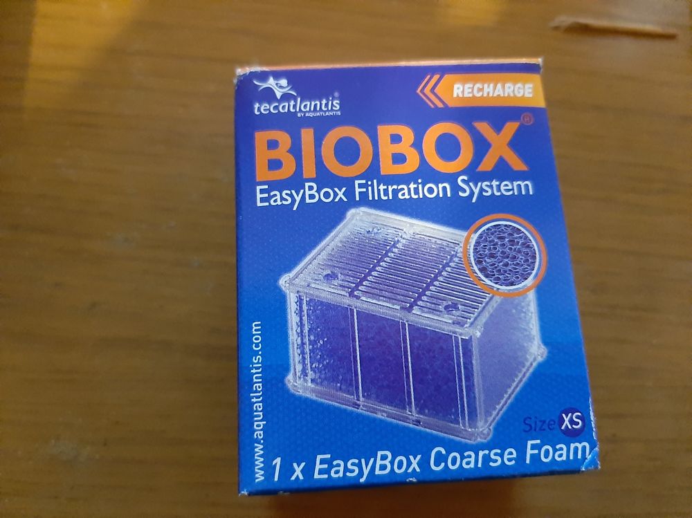 RECHARGE MOUSSE BLEUE  BIOBOX XS POUR FILTRE AQUARIUM
5 44250 Saint-brevin-les-pins