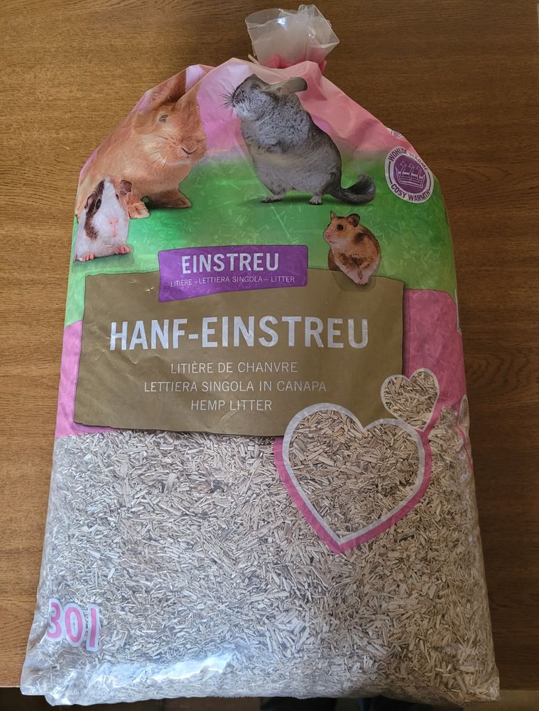 Sac de liti&egrave;re de chanvre Multifit 30l pour rongeur. 6 38640 Claix