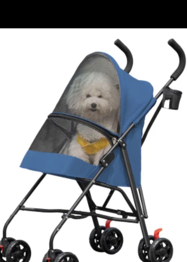 chariot bleu pour animaux de compagnie 26 69007 Lyon