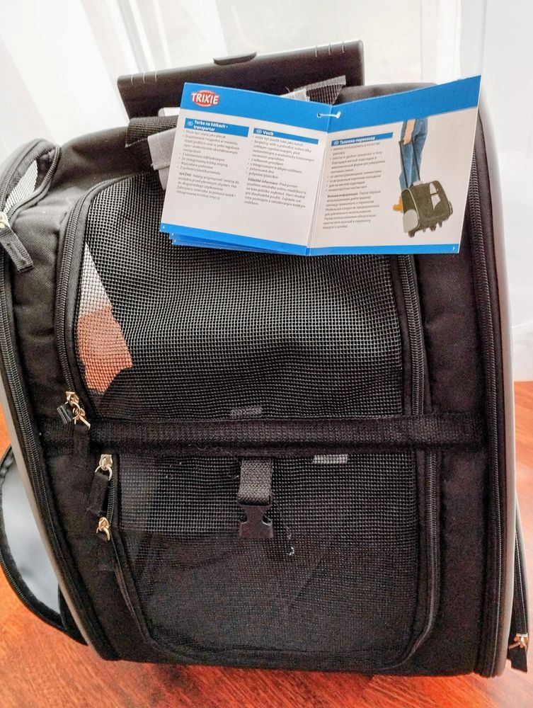 Sac &agrave; dos/caddy transport chat ou petit chien  40 67300 Schiltigheim