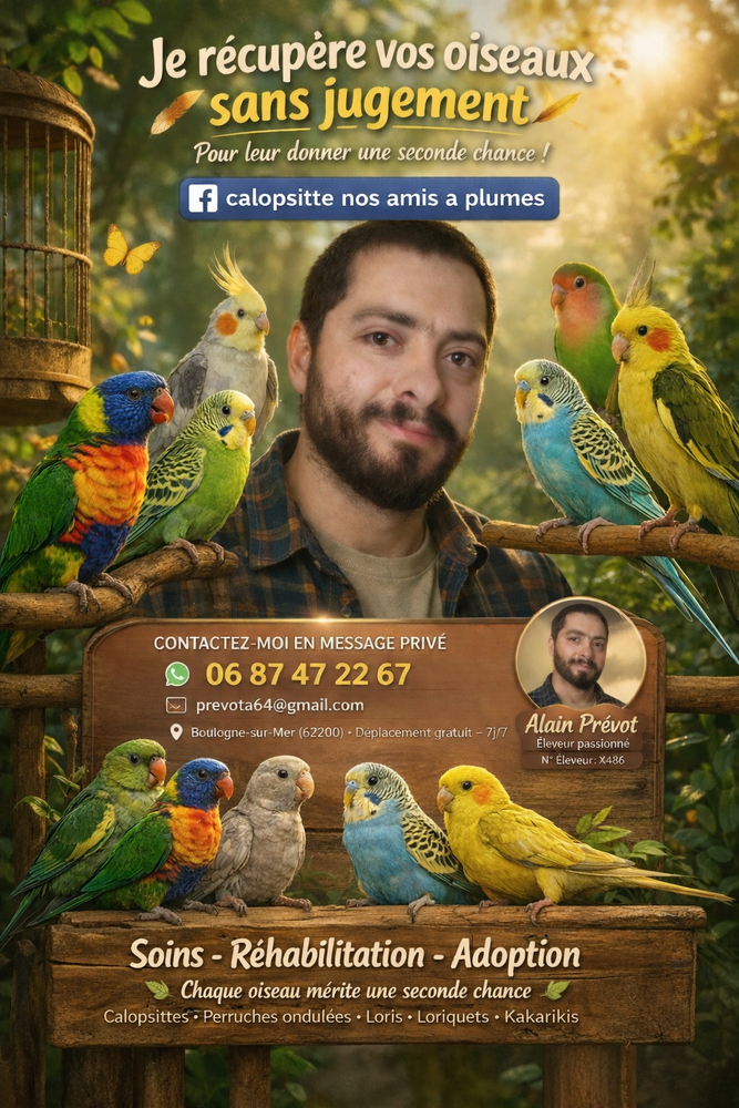 Je r&eacute;cup&egrave;re vos oiseaux 0 62200 Boulogne-sur-mer