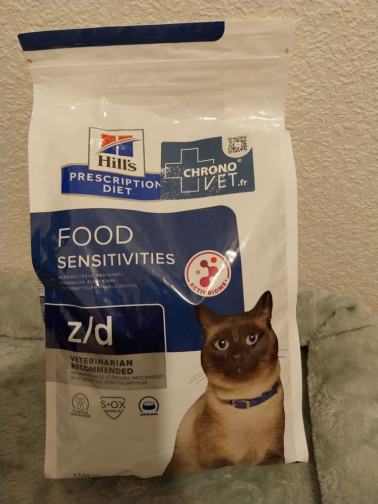 Croquettes chat HILL'S PRESCRIPTION DIET
FOOD SENSITIVITIES 16 31500 Toulouse