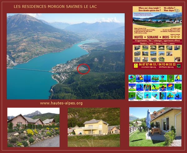 Savines le lac dans villa de plan pied appartements
