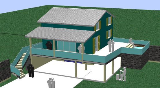 Villa F 4 mitoyenneté horizontale idéale defics