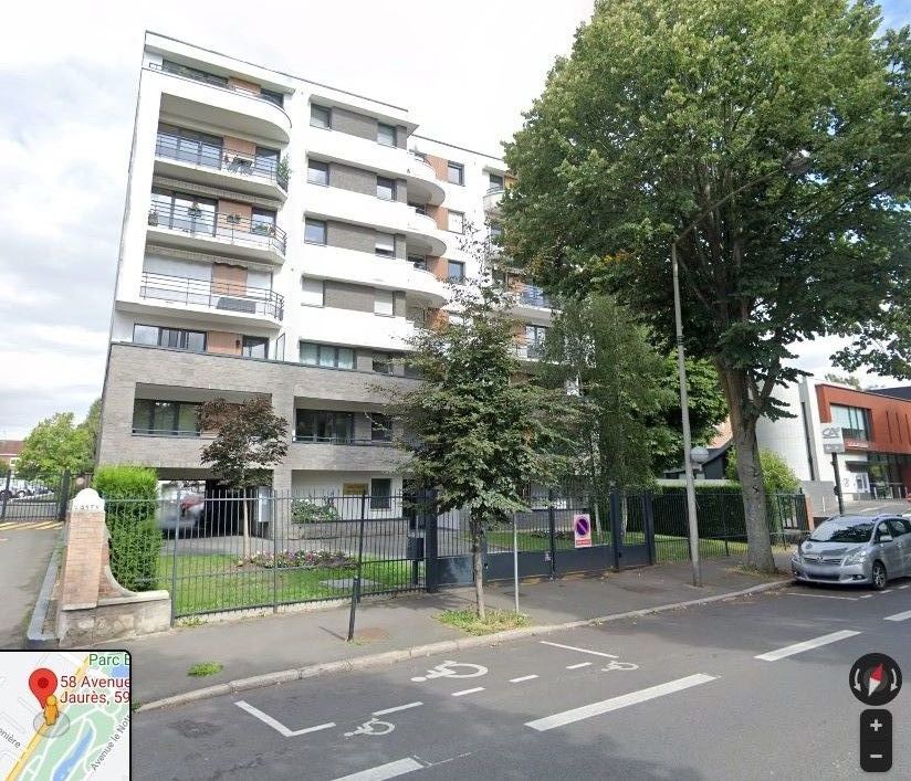 T3 en lisière du Parc Barbieux sur Roubaix côté Croix