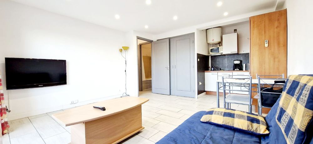 Idéal investissement : grand F1 meublé climatisé et balcon