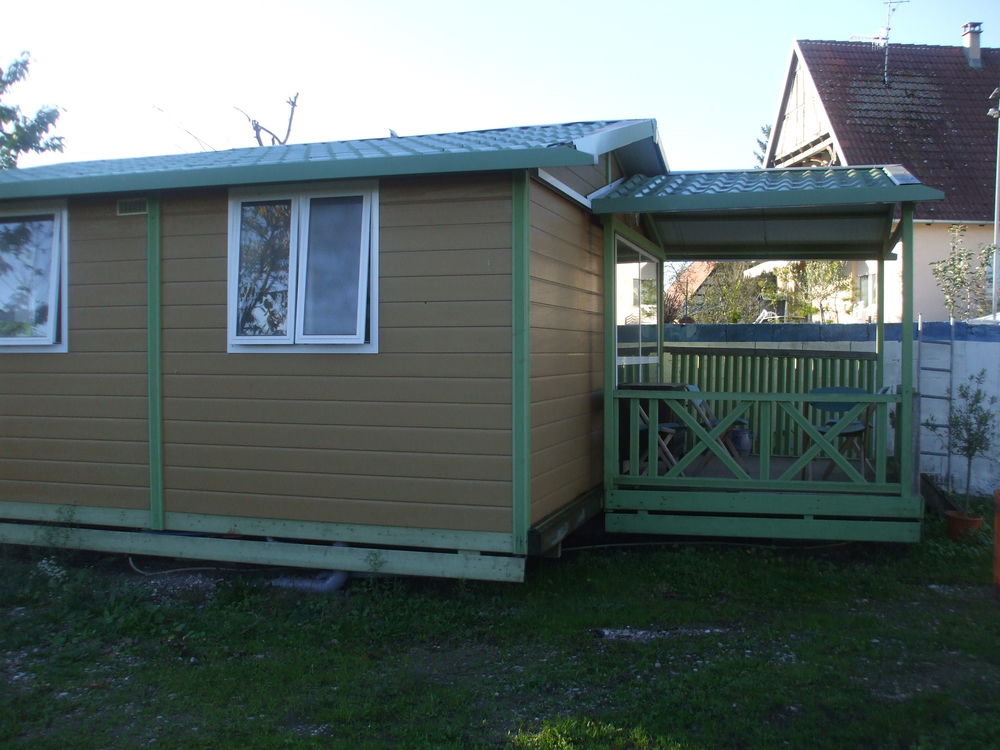 Très Beau Chalet 32 m2 Isolé et Habitable à 68000- Colmar.