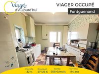 Maison 3 chambres rénovée en Viager Occupé  27125 Fontguenand (36600)