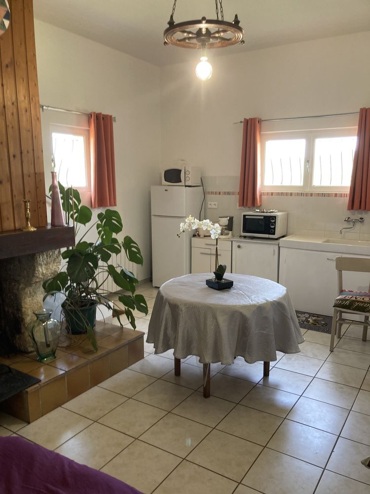 Mon studio dans un cadre de verdure