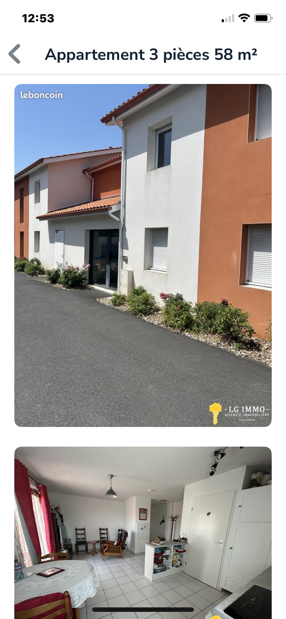 T3 récent RT 2012 calme royan 17 balcon 8m2 sud ouest DPE:C