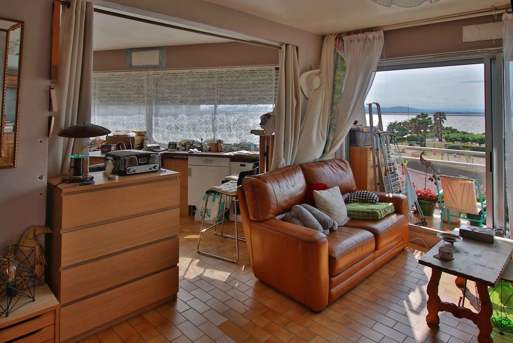 Studio lumineux 36,78m² avec balcon, vue étang et locataire
