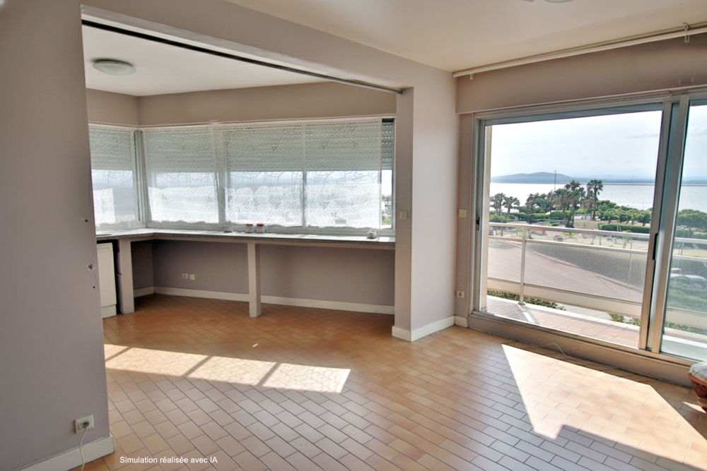 Studio lumineux 36,78m² avec balcon, vue étang et locataire