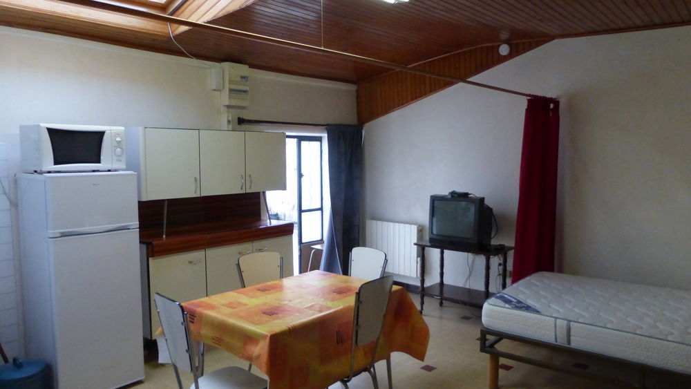 Grand Studio meublé de 25m , terrasse , calme privas centre