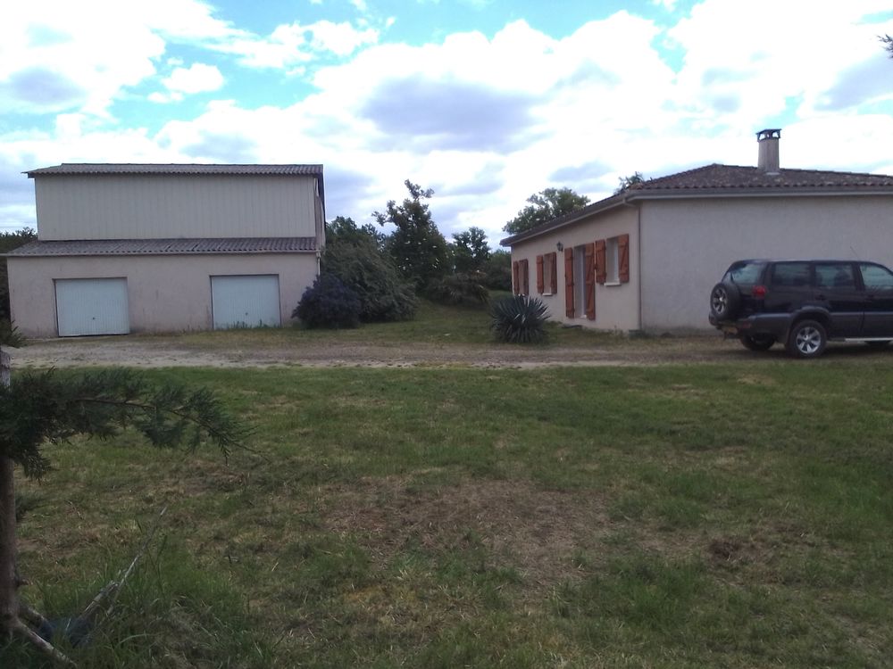 villa avec grand garage sans voisins