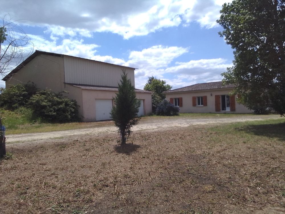 villa avec grand garage sans voisins