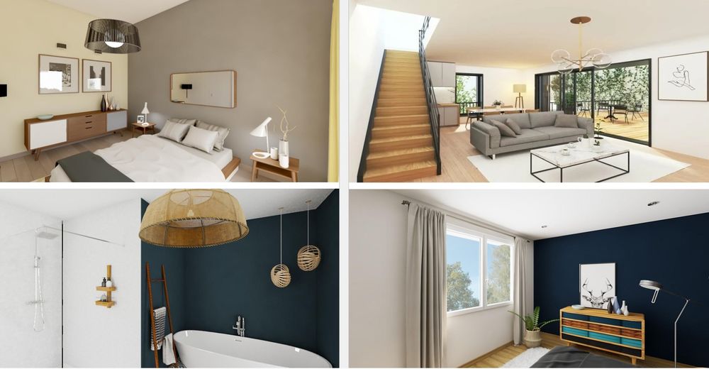 Maison neuve de 5 chambres, 3 salles d'eau à Pont Chéruy