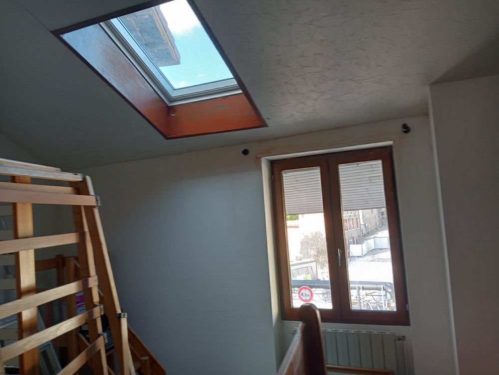 : maison de ville 4 niveaux bleue et rose 95m2 ROMANS