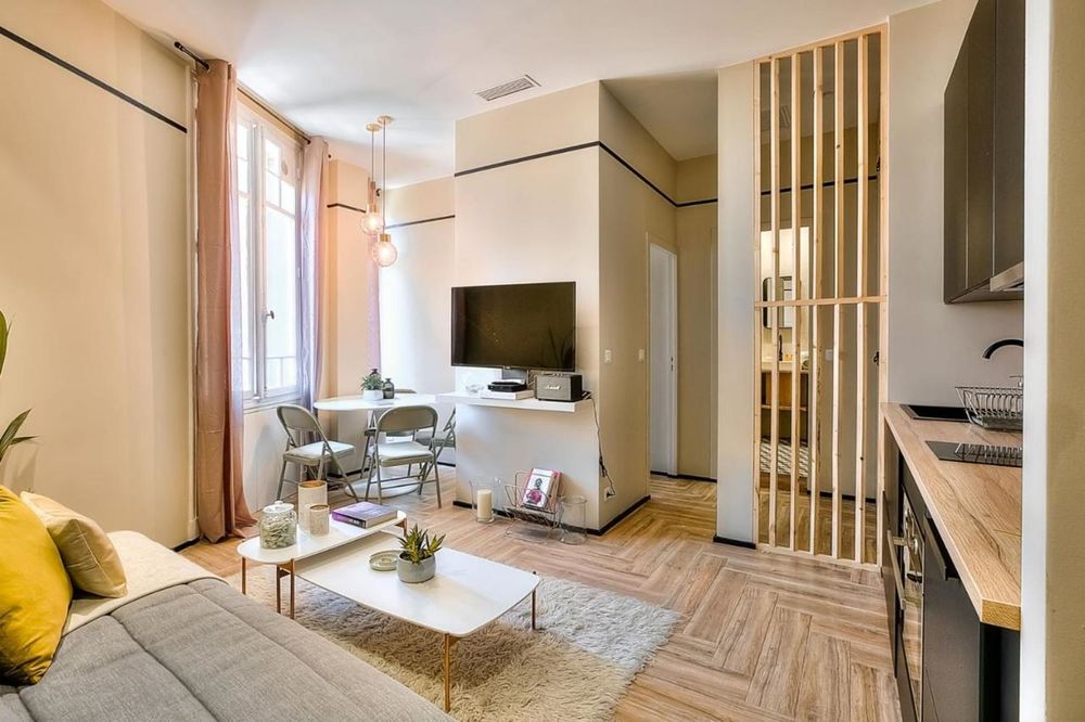 Appartement 2 Pièces vendu entièrement meublé