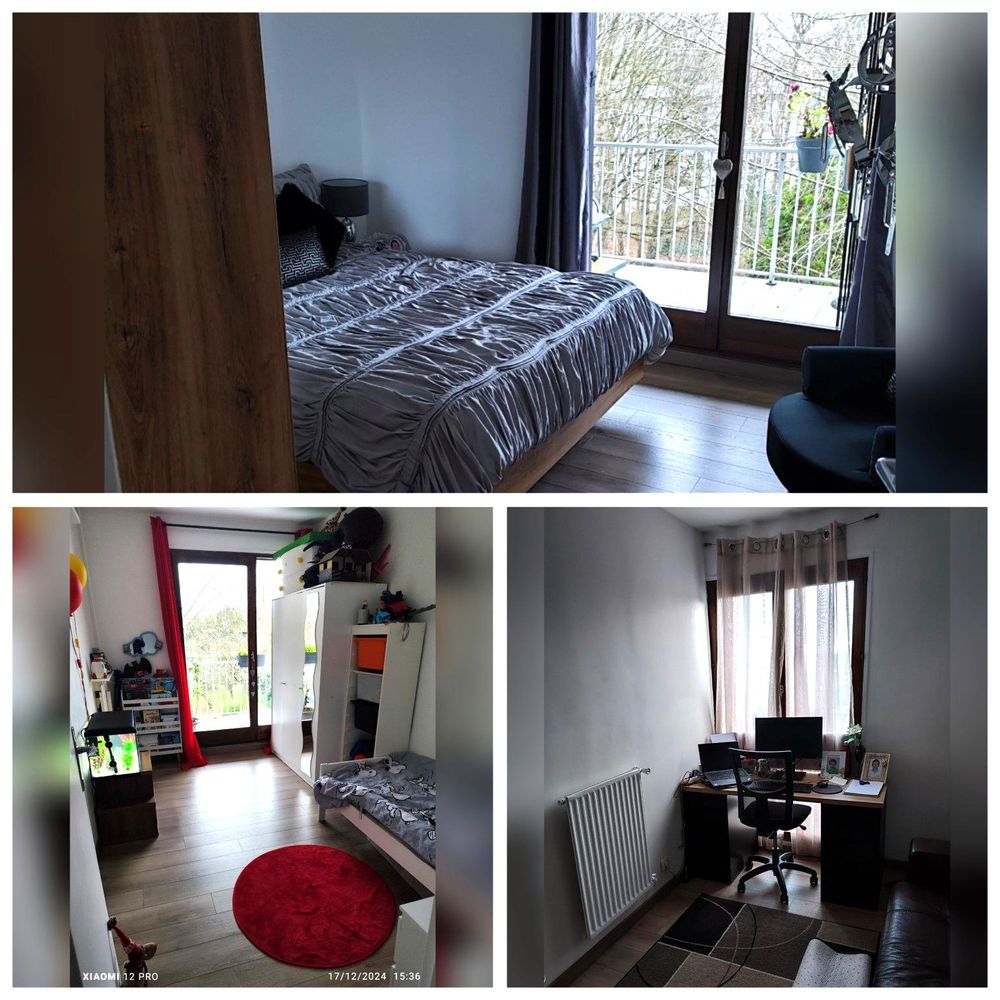 Appartement 4 pièces 82 m² Balcon 16 m², 2 parkings, calme