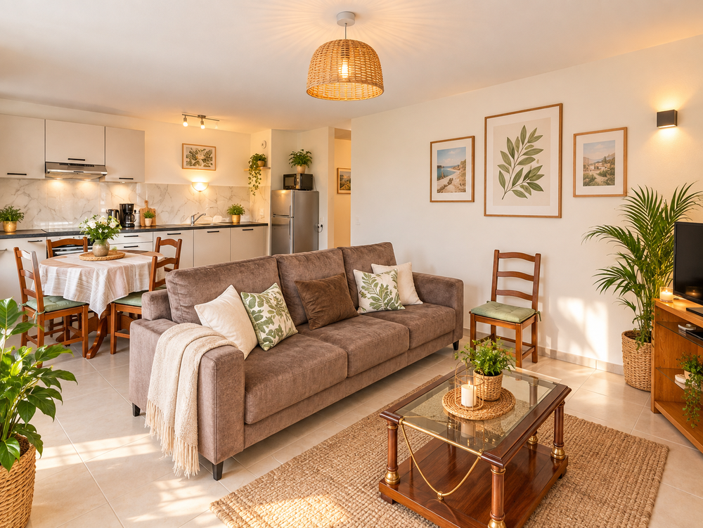 appartement T3 récent 64 m2 -2 chambres-saint paul les dax
