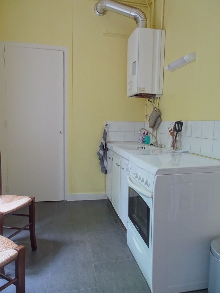 Appartement F1 vide traversant et lumineux