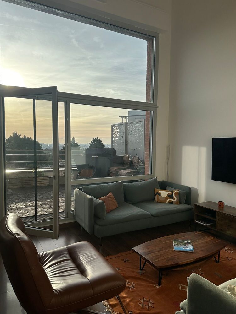 Duplex vue dégagée avec climatisation et terrasse