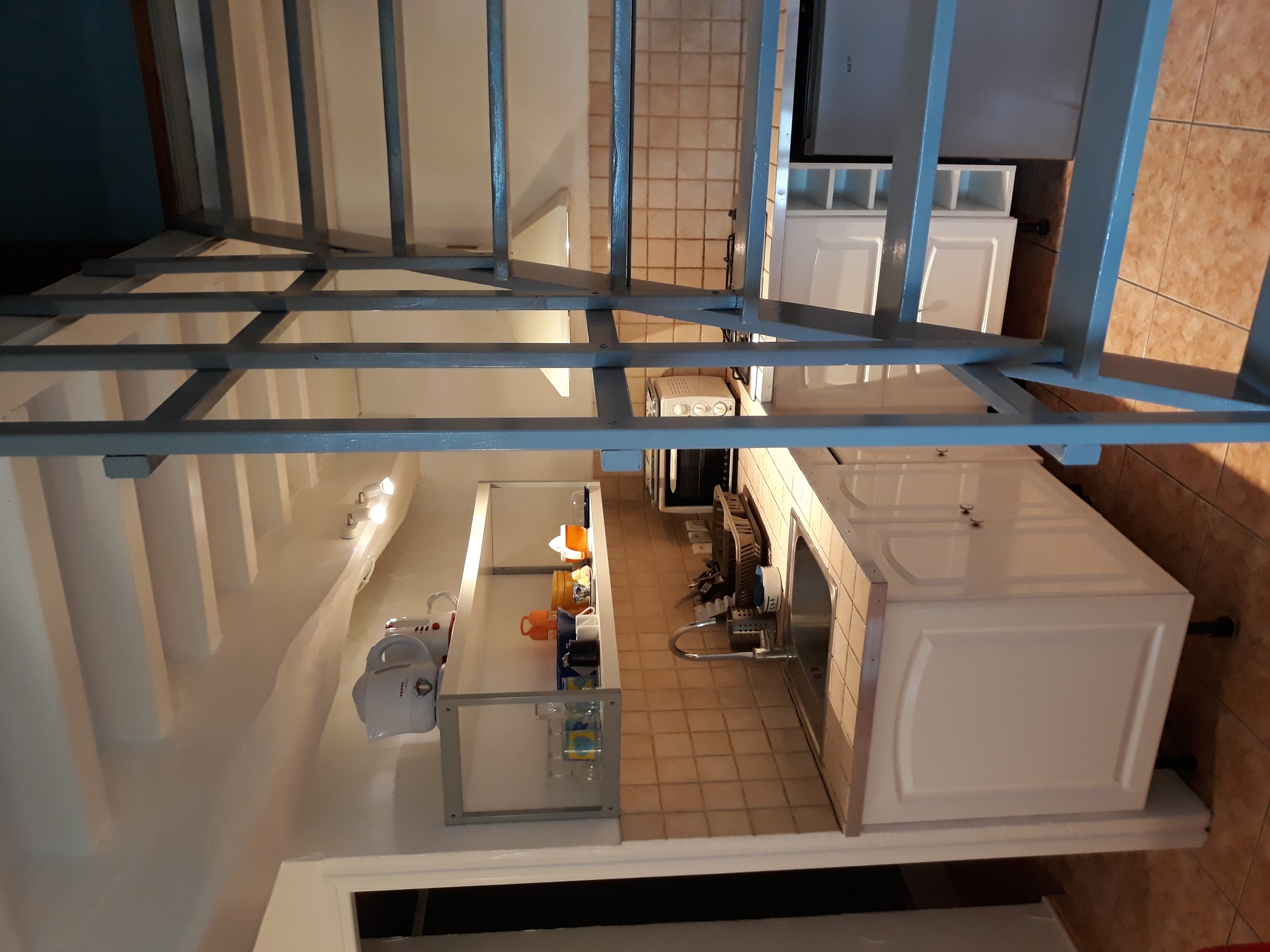 Appartement F2 meublé en duplex