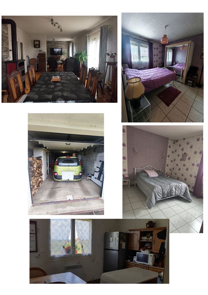 Maison 90 m² sur terrain de 950m²