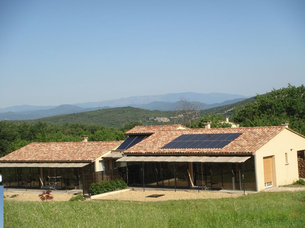 maison bio-climatique d'avant garde