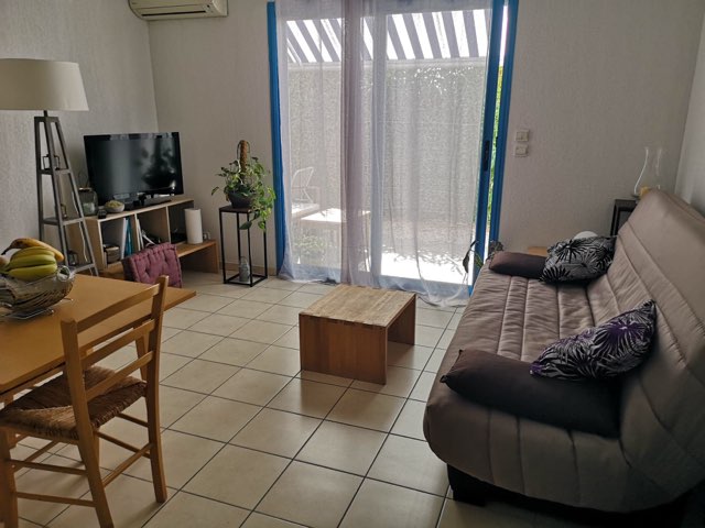 Studio RdC avec terrasse plein sud