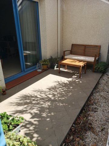 Studio RdC avec terrasse plein sud