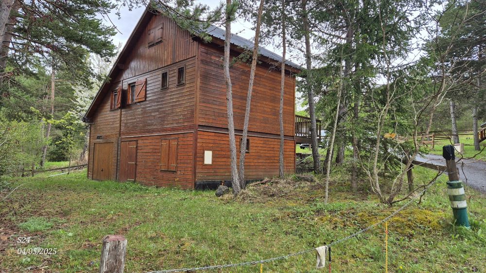 Chalet bois Seyne les Alpes