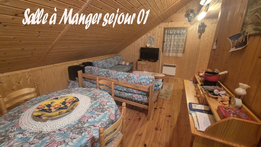 Chalet bois Seyne les Alpes