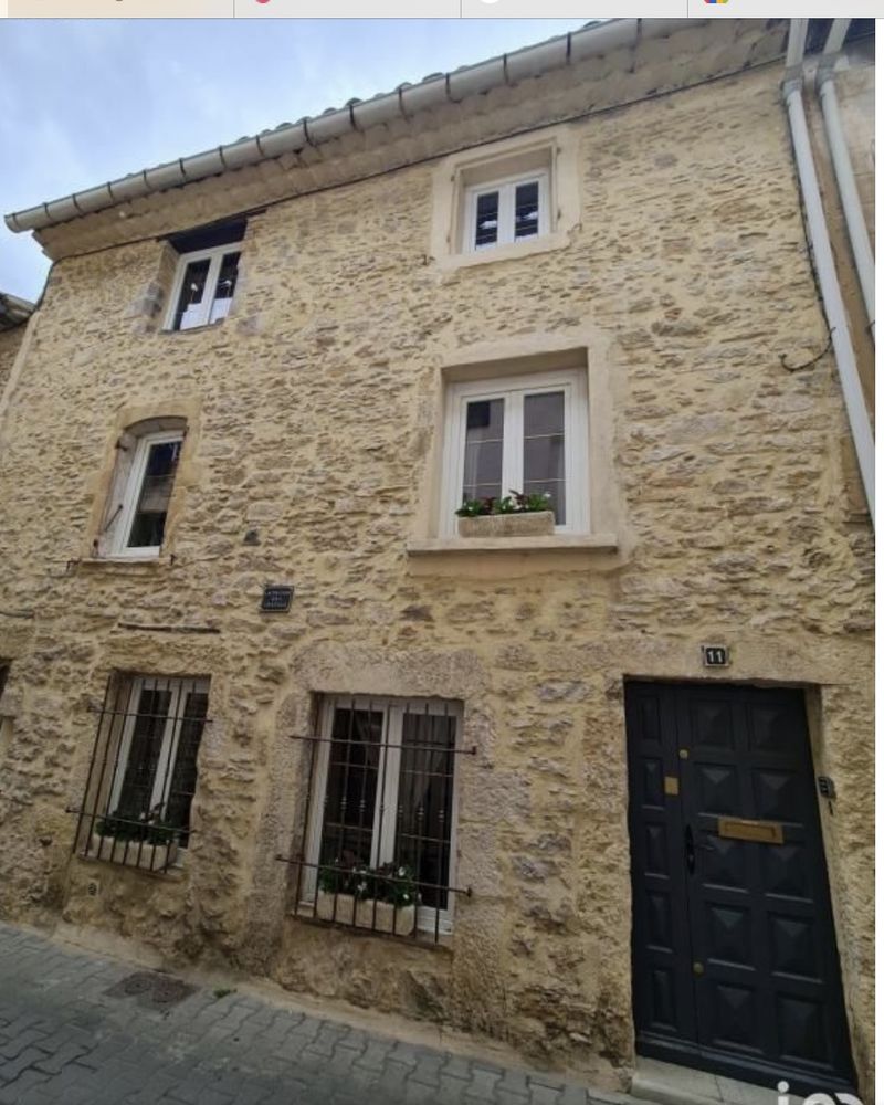 Maison en pierre centre historique Bagnols sur Ceze