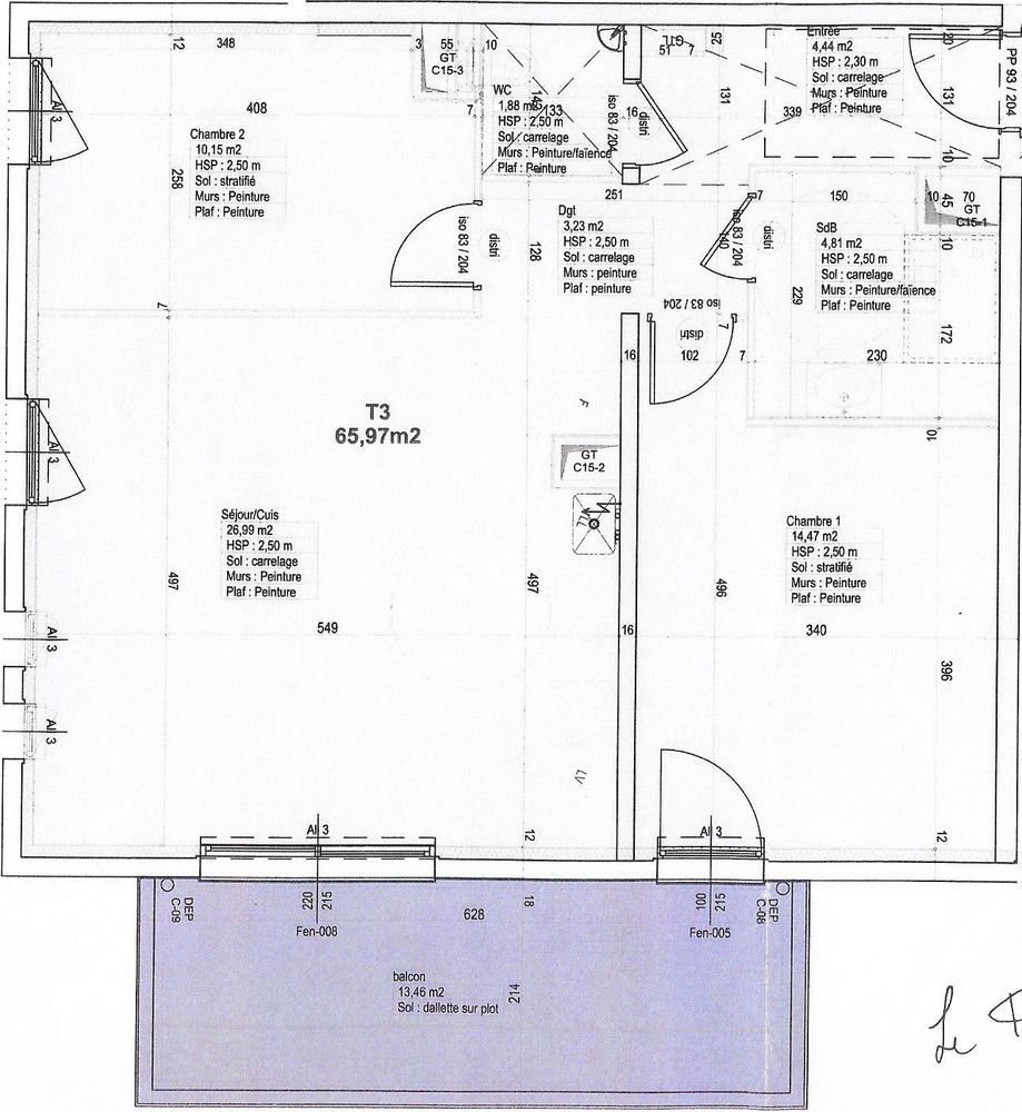Scy-Chazelles Appartement T3 PMR 2024 Secteur calme