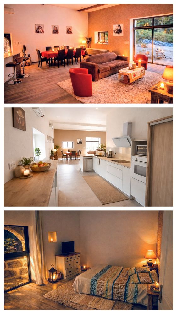 Grange rénovée de 325 m2 habitables + garage 80 m2 isolé