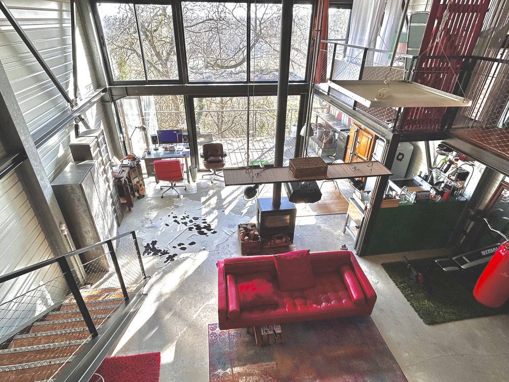 maison d'architecte type loft