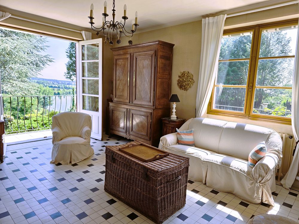 Maison 7 pièces vue sur Lac du Cher