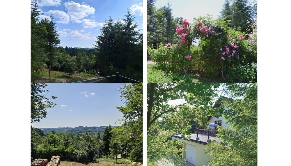 House with stunning views in a rural