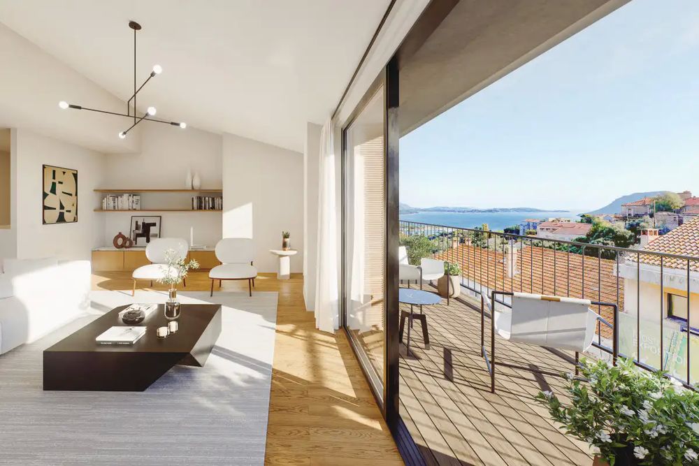 APPARTEMENT 3 PIECES 89M2, LOGGIA, BALCON, PARKING, CAVE.