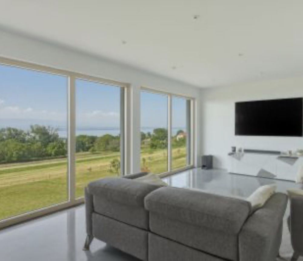 Vue Lac Leman, Villa contemporaine Marin, Thonon, Evian