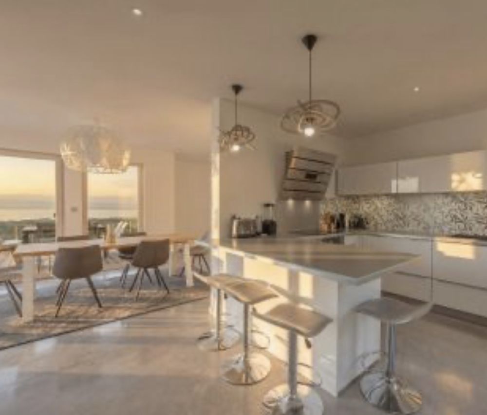 Vue Lac Leman, Villa contemporaine Marin, Thonon, Evian