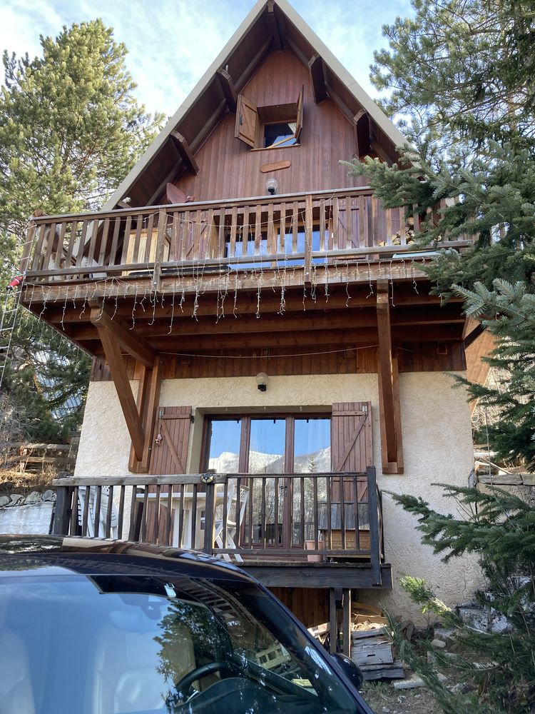 chalet très bien isolé deux appartements