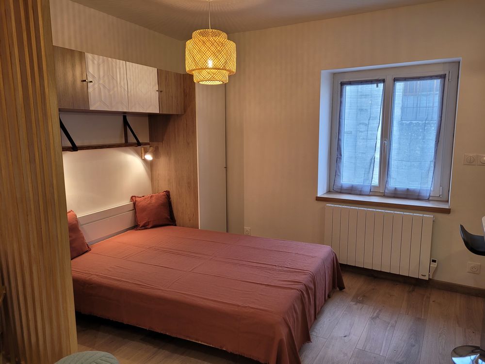 Studio meublé RdC centre ville 480€ CC internet inclus