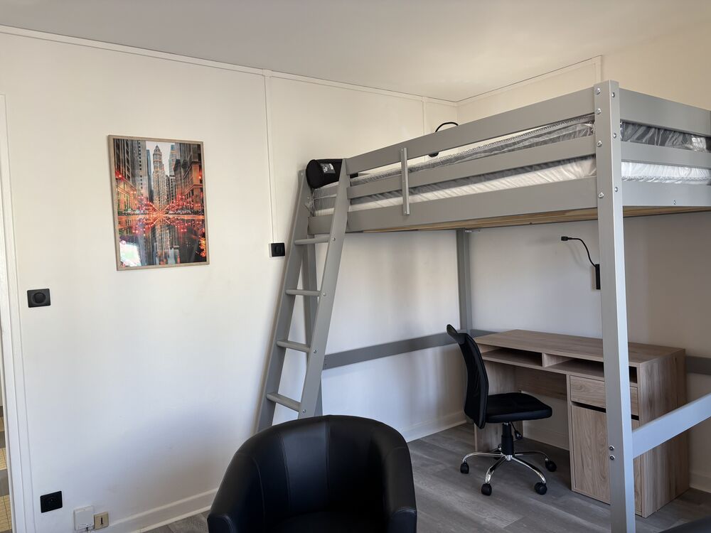 Appartement F1, lumineux, 30m²