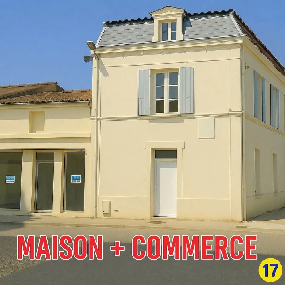 Maison 283 m² projet restauration ,commerce ,invest locatif