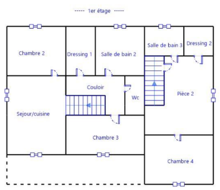 Grande maison familiale avec piscine