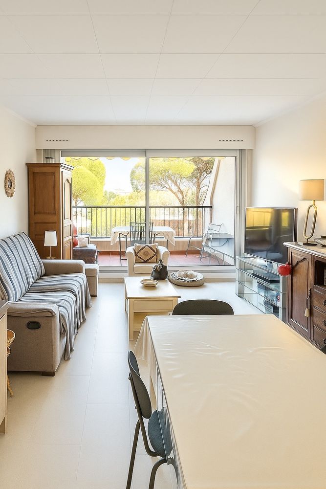 Appartement vue port le grau du roi