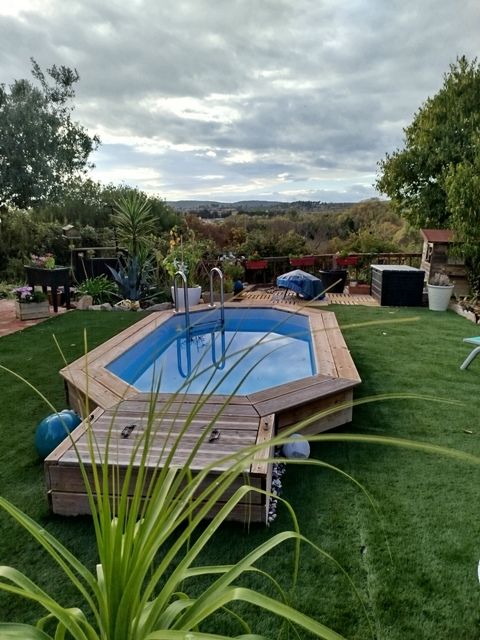 HERAULT GIGEAN villa 117m²/391m² T4 + véranda, gge, piscine