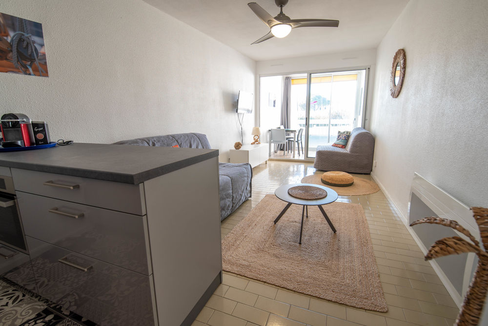 Studio 32 m2 avec parking privé à 200 m de la plage
